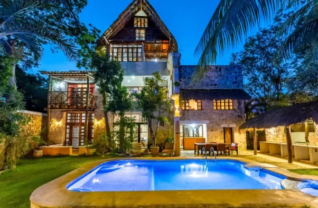 4-bedroom villa for sale near xcaret villas for sale or rent